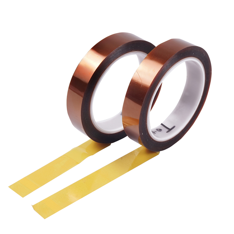 PI KAPTON TAPE TEMPERATURA COMPAJO CAPE TIENDA CUBIERTA ALTA TEMPERATURA 0.05 MM Cinta de los dedos de oro