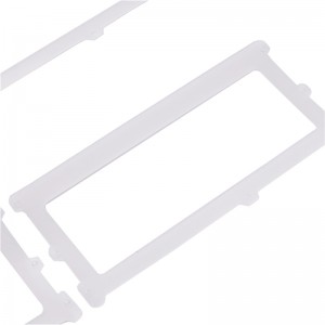 BOPU Suministros de silicona impermeable, suministro de suministro de energía de conmutación transparente, junta de silicona, sellado aislante de silicona almohadilla de silicona